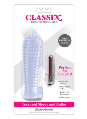 Classix Textured Sleeve & Bullet Clear